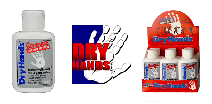 4 PACK Dry Hands The Ultimate Gripping Solution - 2 oz